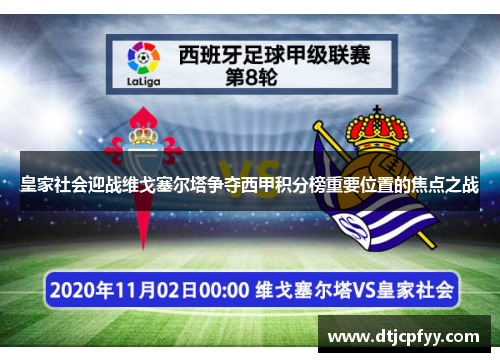 皇家社会迎战维戈塞尔塔争夺西甲积分榜重要位置的焦点之战